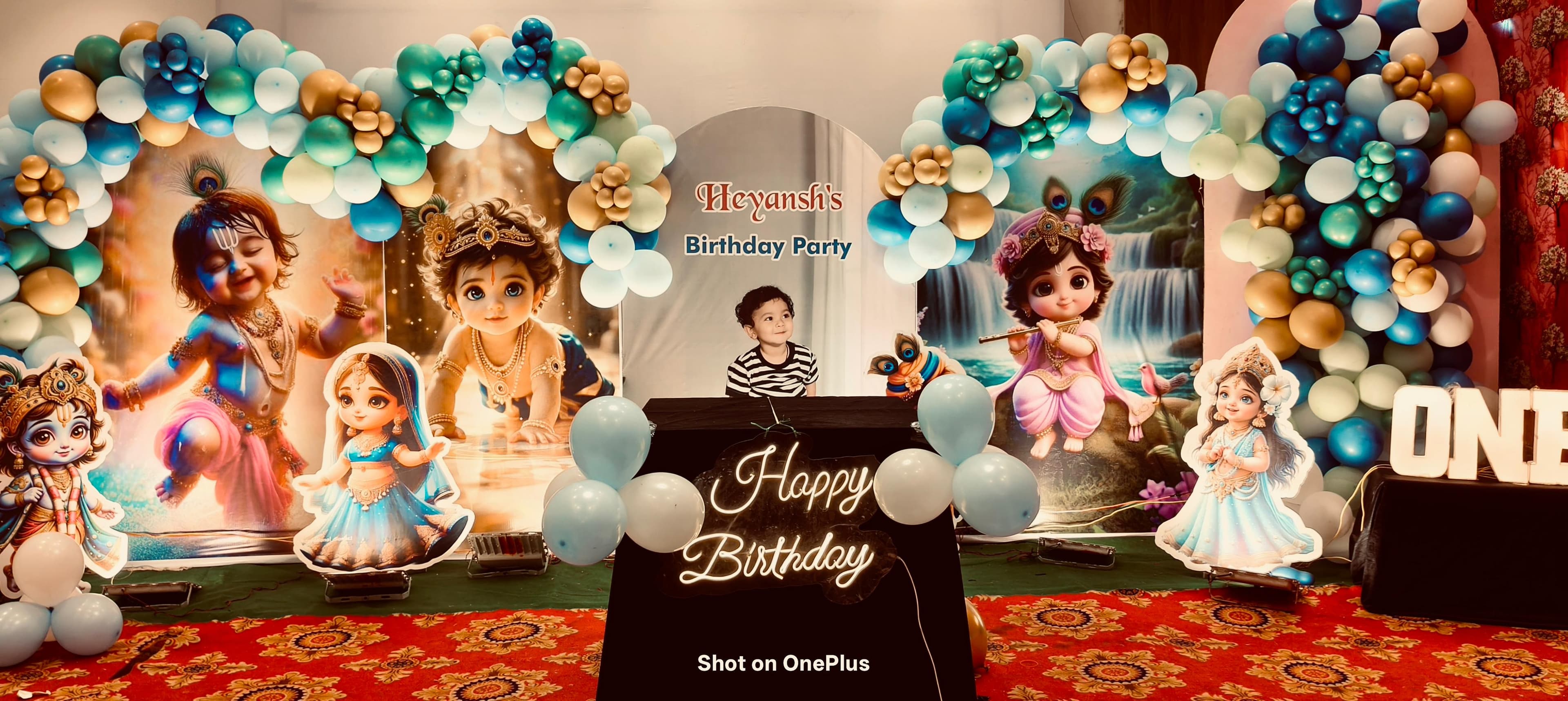 Happy themed birthday party
