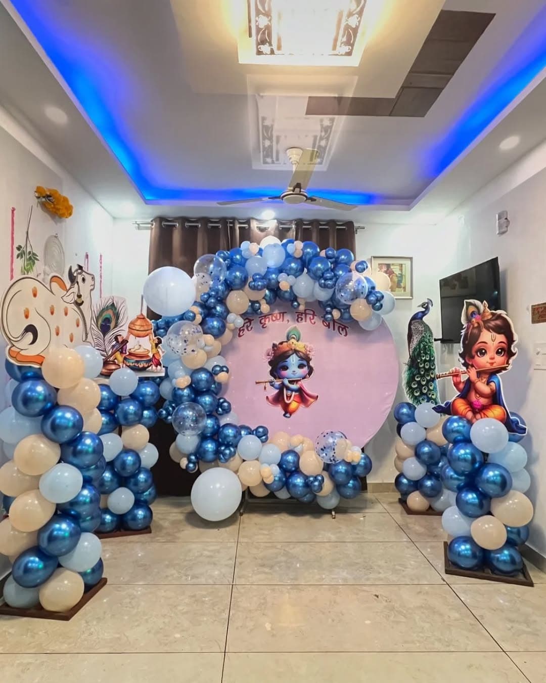 Krishna Theme First Birthday
